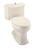 KOHLER K-3506-47 Portrait Comfort Height One-Piece Elongated Toilet, Almond
