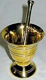 Brass Mortar and Pestle Large