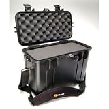 Pelican 1430 Top Loading Dry Case with Foam Insert for Camera Gear, Electronics, and Sensitive Files