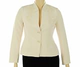Sutton Studio Pearl and Applique Jacket