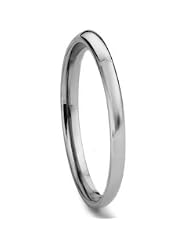 2mm High Polished Titanium Wedding Ring Ring for Men and Women by 