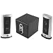 New Jasco GE 2.1 Multimedia Speaker Premium Stereo Sound Bass Reflex Port For Powerful Bass