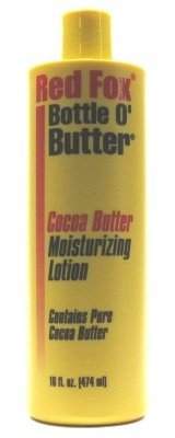 Red Fox Bottle O'Butter Cocoa Butter Lotion 16 oz. (Case of 6)