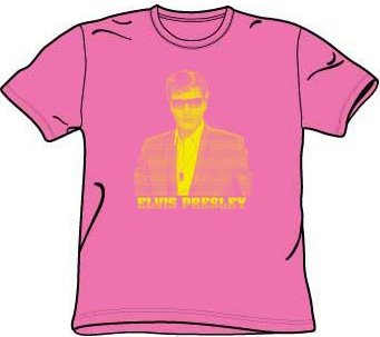 Elvis Presely HOT PINK Classic Rock Performer T-shirt
