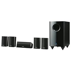Onkyo SKS HT 528 5.1 Lautsprechersystem (Front 120 Watt, Center 120 Watt, aktiver Subwoofer 150 Watt) schwarz