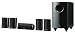 Onkyo SKS HT 528 5.1 Lautsprechersystem (Front 120 Watt, Center 120 Watt, aktiver Subwoofer 150 Watt) schwarz