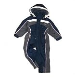 Spindrift Kids Jasper Ski Suit, Navy/Grey, 9-10 years