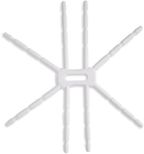Yowosmart Flexible Spider Hanging Car and Phone Holder for iPhone 5 HTC Samsung S4 (White)
