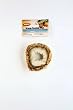 Healthy Real Orange Fruit 3.5" Rawhide Donut 1pk.