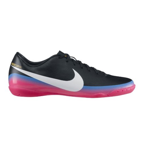 Chaussures de Foot en Salle Mercurial Victory III CR7 IC Noir/Bleu/Rose - 8