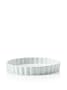 HIC 9.5" x 1.5" Round Quiche Dish, White