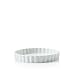 HIC 9.5" x 1.5" Round Quiche Dish, White