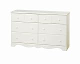 Summer Breeze Collection 6-Drawer Dresser By South Shore Furniture