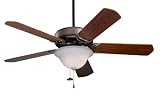 Emerson Fans CF3900ORB Apollo Ceiling Fan 56" Includes B52NC Blades and GL101OM Light