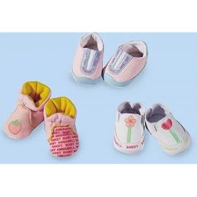 Zapf Creation Baby Annabell Shoes Yellow (761120)