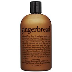 Philosophy Gingerbread Shampoo, Shower Gel & Bubble Bath