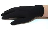 Formal Wrist Length Tuxedo Gloves in Black or Grey for Men