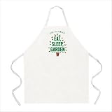 Eat Sleep Garden Apron