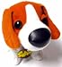 The Original Snubbies - Dog Animal Plush Toy - Barney