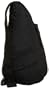 AmeriBag Classic Distressed Nylon Healthy Back Bag tote X-Small,Black,one size