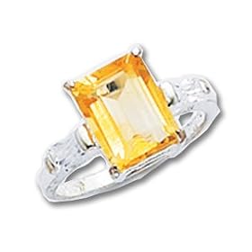 Buy Sterling Silver Citrine ring by A Great Jewelry Co.