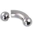 316L Surgical Steel Curved Barbell with Ball Special for Prince Albert Piercing - 12G - 1/2'' Length - Sold Individually