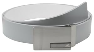 Adidas Golf Reversible Belt, Light Onyx/White, Adjustable