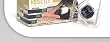 Clear Bed Risers - Set of 8 (Clear) (1 H x 4 W x 4 D)
