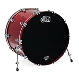 DW Performance Series Kick Drum (Dark Cherry Stain 18"x24")