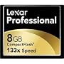 Lexar Media CF8GB-133-380 8 GB Pro Series 133X CompactFlash Memory Card WA