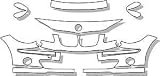 3M Lackschutz Folie Frontschutzset transparent (BMW 1er)