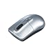 バッファローコクヨサプライ BUFFALO レーザー式無線マウス 27MHz 5ボタン 横スクロール シルバー BSMLW01SV