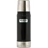 StanleyStainlessSteelVacuumBottle(Black,0.5Qt)