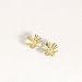 14KY gold 6.75mm buttercup earring jacket