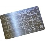 Kitchen & Housewares : Credit Card Underground Maps (London Underground)