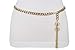 TFJ Women Fashion Belt Hip High Waist Gold Metal Chain Long Fringes Spider Buckle Plus XL XXL