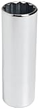 Stanley Proto J5323M 1/2-Inch Drive Deep Socket, 23mm, 12 Point by Stanley-Proto