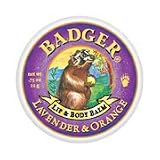 Badger Lip Balm Tins - Lavender & Orange