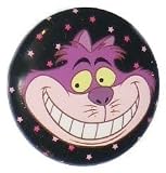Alice in Wonderland Cheshire Cat Smiling Button