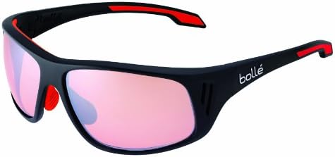 Bolle Rainier Sunglasses, Photo Dark Rose Gun AF, Shiny Black