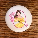 DISNEY PRINCESS BELLE FLORAL BORDER DRAWER PULLS KNOBS