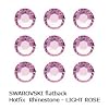 Swarovski Crystal Hotfix Flatback RHINESTONE #2028 Xilion Rose ss20 Lt Rose (50)