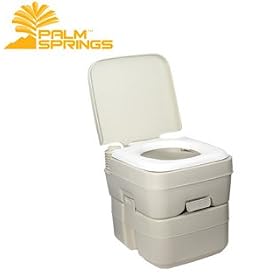 Palm Springs 20L Portable Toilet for Camping & Outdoors