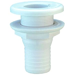 Attwood Corporation 3875-3 Straight Thru-Hull Connector by Attwood Marine Products