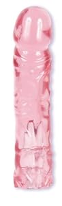 Doc Johnson Vac-u-lock Crystal Jellie Dong, Pink