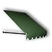 Awntech 5-Feet Dallas Retro Window/Entry Awning, 44 by 36-Inch, Forest Green