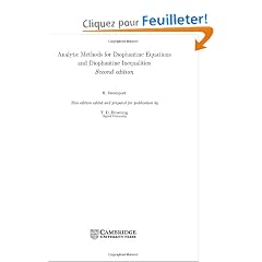 Analytic Methods for Diophantine Equations and Diophantine Inequalities