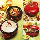 El Paso Chile 10054 900-Watt Combination Fajita-and-Quesadilla Grill