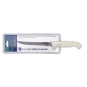 6 GERMAN HIGH-CARBON STAINLESS STEEL STIFF BLADE BONING KNIFE by overstockedkitchen