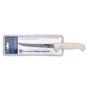 6 GERMAN HIGH-CARBON STAINLESS STEEL STIFF BLADE BONING KNIFE by 